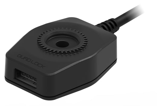 Priză USB Moto Quad Lock - Încărcare Rapidă, Impermeabilă