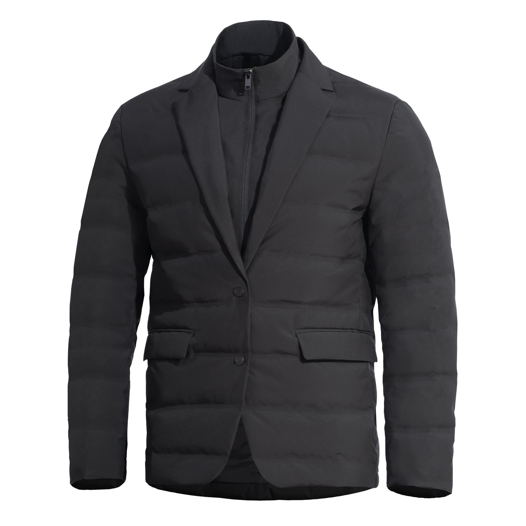 Produs Alpha Down Blazer Black Pentagon Tactical - Stil Distins și Confort Termic Superior