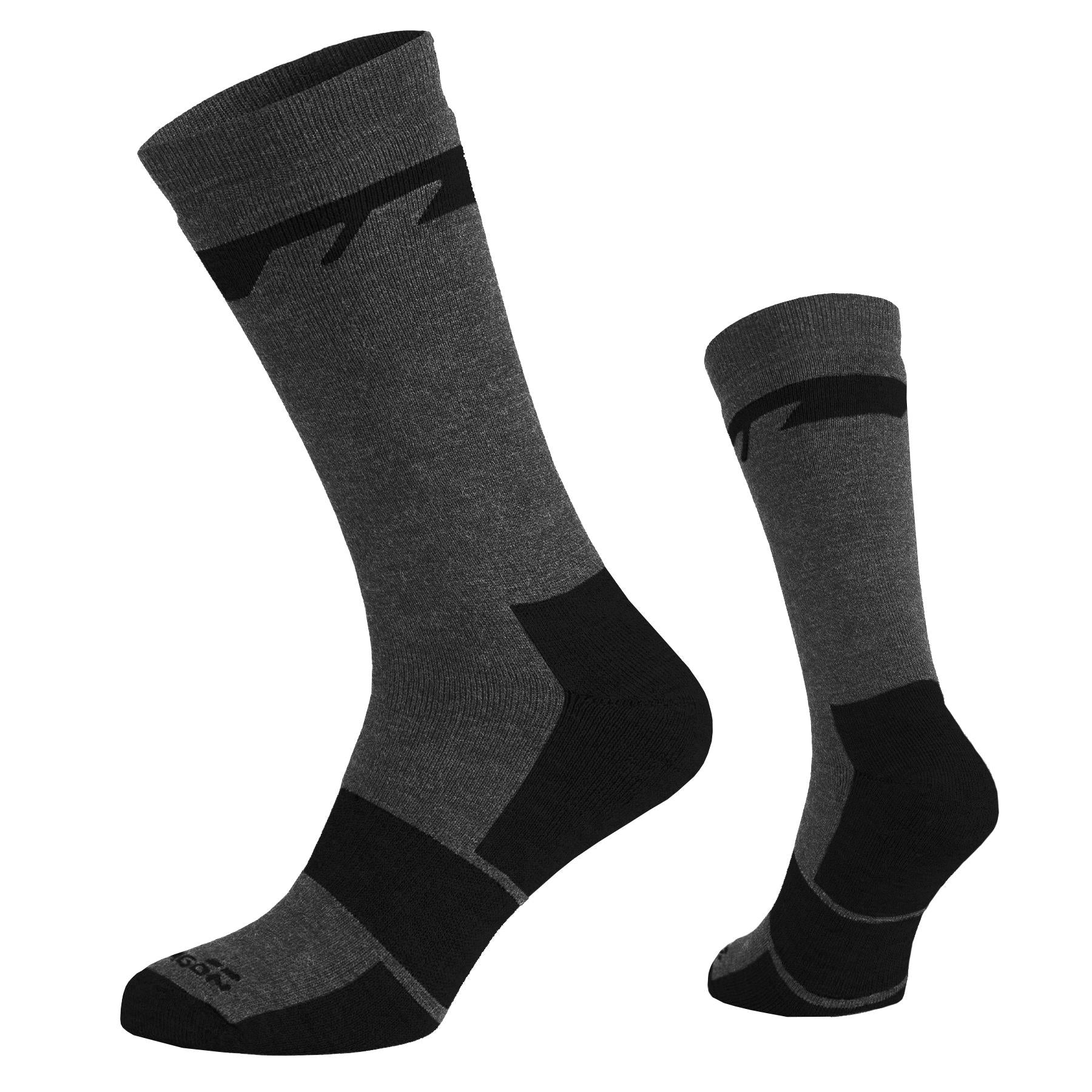 Produs Alpine Merino Socks Heavy EL14017 Cinder Grey Pentagon Tactical - Confort Termic și Performanță Durabilă