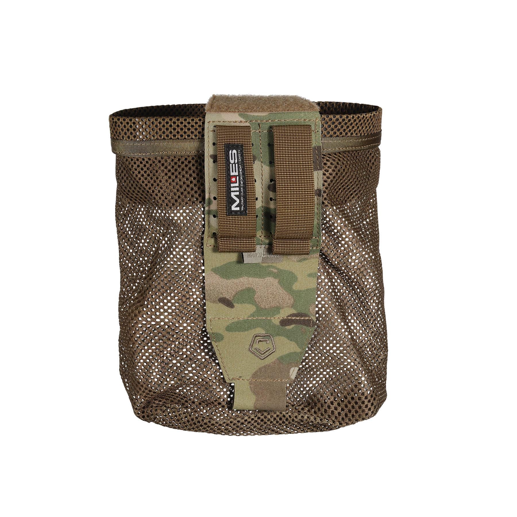 Produs Amina Foldable Mesh Dump Pouch Multicam ® -Mc Multicam Pentagon Tactical - Retenție Controlată și Desfășurare Rapidă