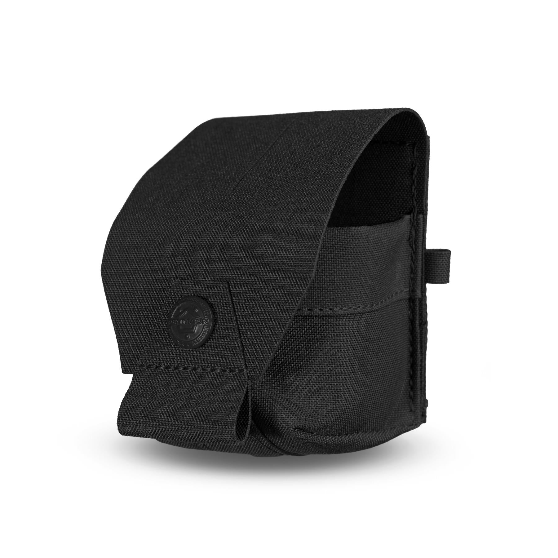 Produs Amina Frag Grenade Pouch Black Pentagon Tactical - Retenție Sigură și Profil Compact