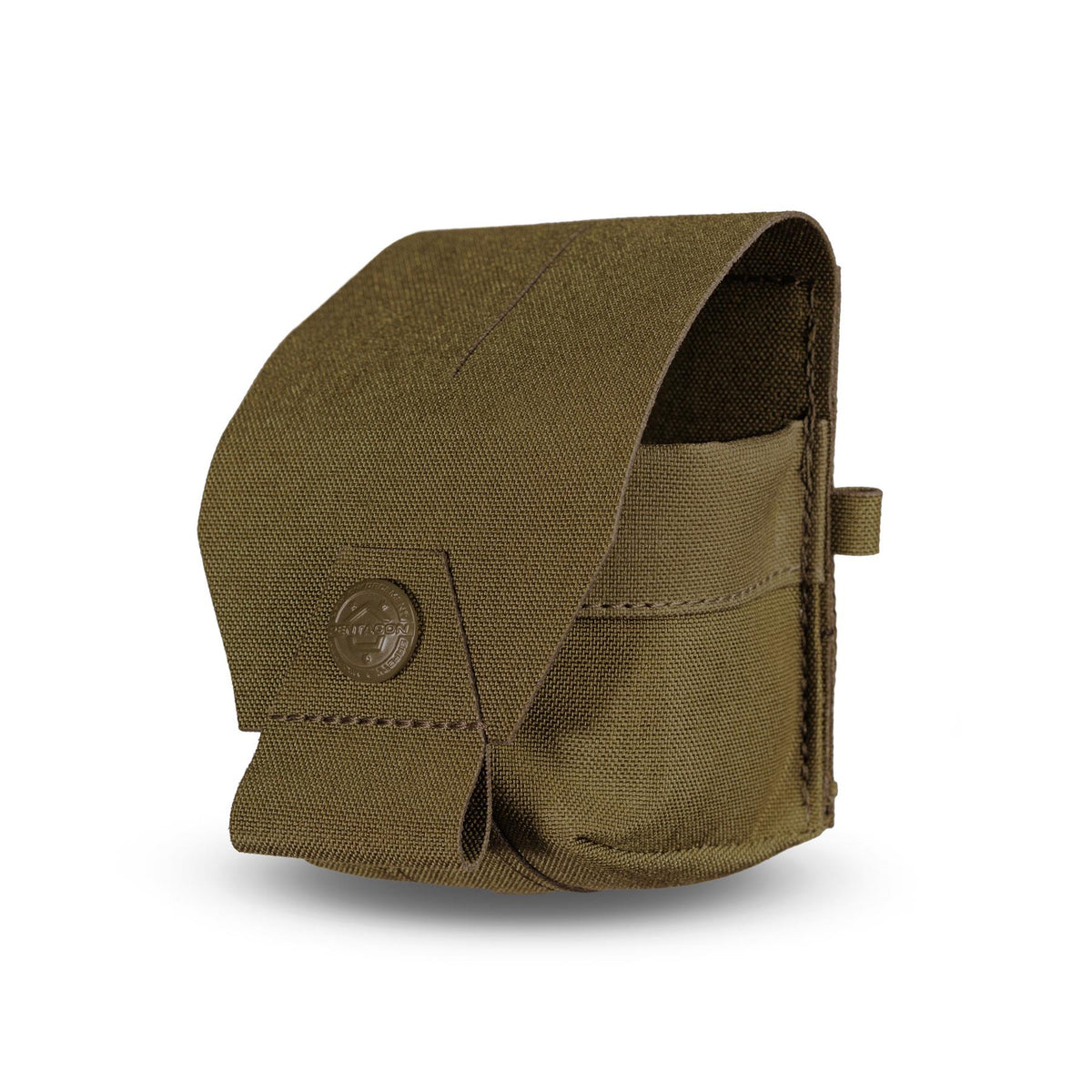 Produs Amina Frag Grenade Pouch Coyote Pentagon Tactical - Retenție Sigură și Acces Rapid