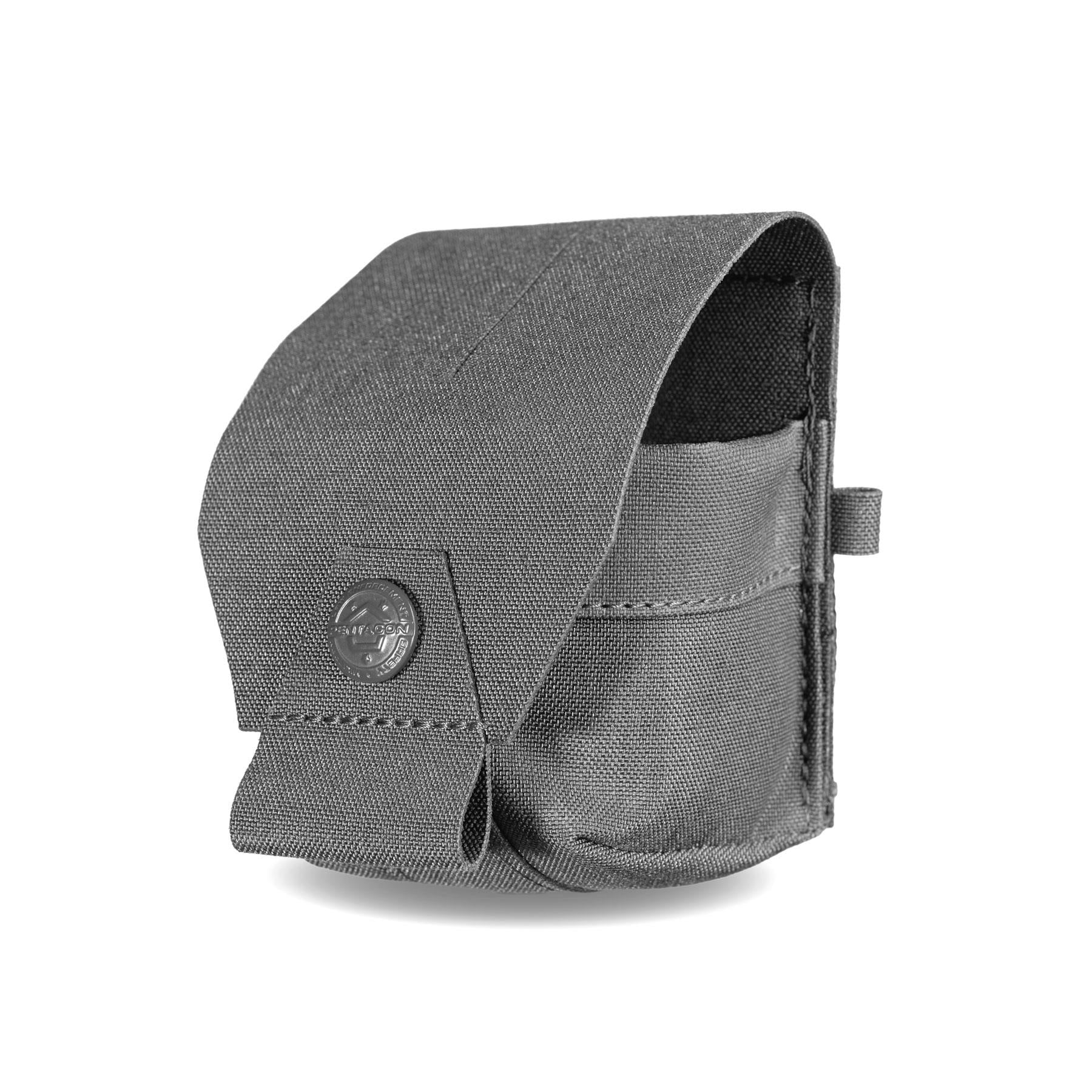 Produs Amina Frag Grenade Pouch Wolf-Grey Pentagon Tactical - Retenție Sigură și Acces Rapid