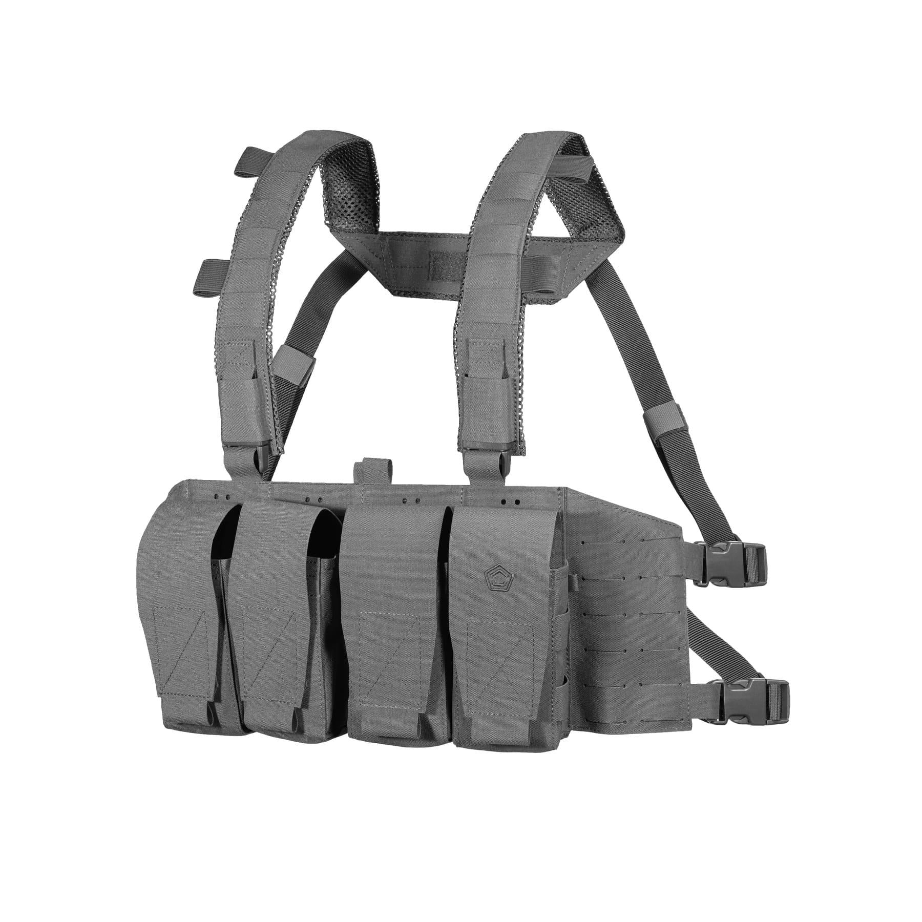 Produs Amina Hybrid Recon Chest Rig Wolf-Grey Pentagon Tactical - Control Compact și Pregătire Operațională Maximă