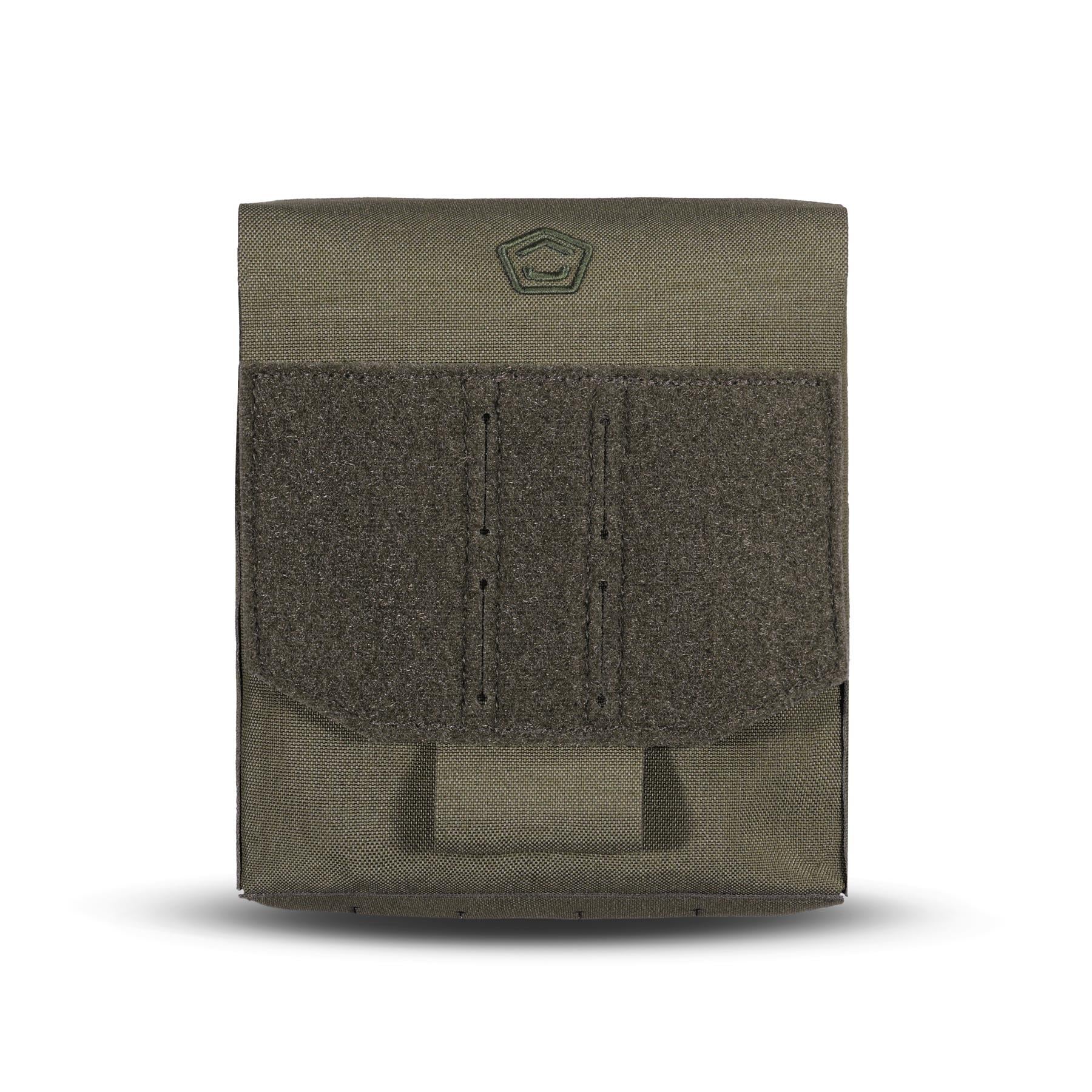 Produs Amina SAW100/GP Pouch RAL7013 Pentagon Tactical - Capacitate Înaltă și Retenție Sigură