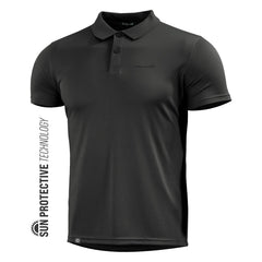 Produs Anassa Polo Black Pentagon Tactical - Performanță și Ventilație Optimă în orice Mediu