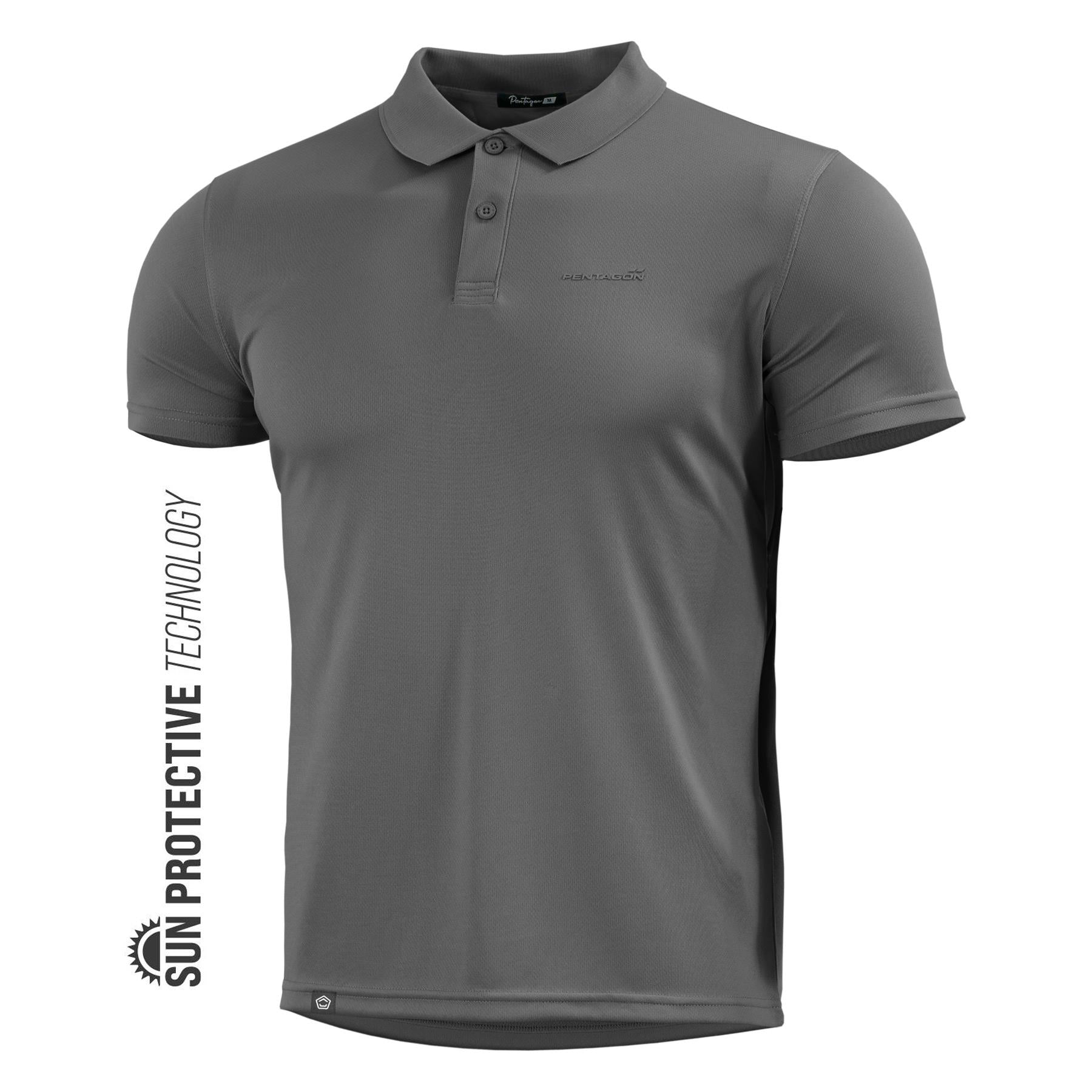 Produs Anassa Polo Cinder Grey Pentagon Tactical - Performanță și Ventilație Optimă în orice Mediu