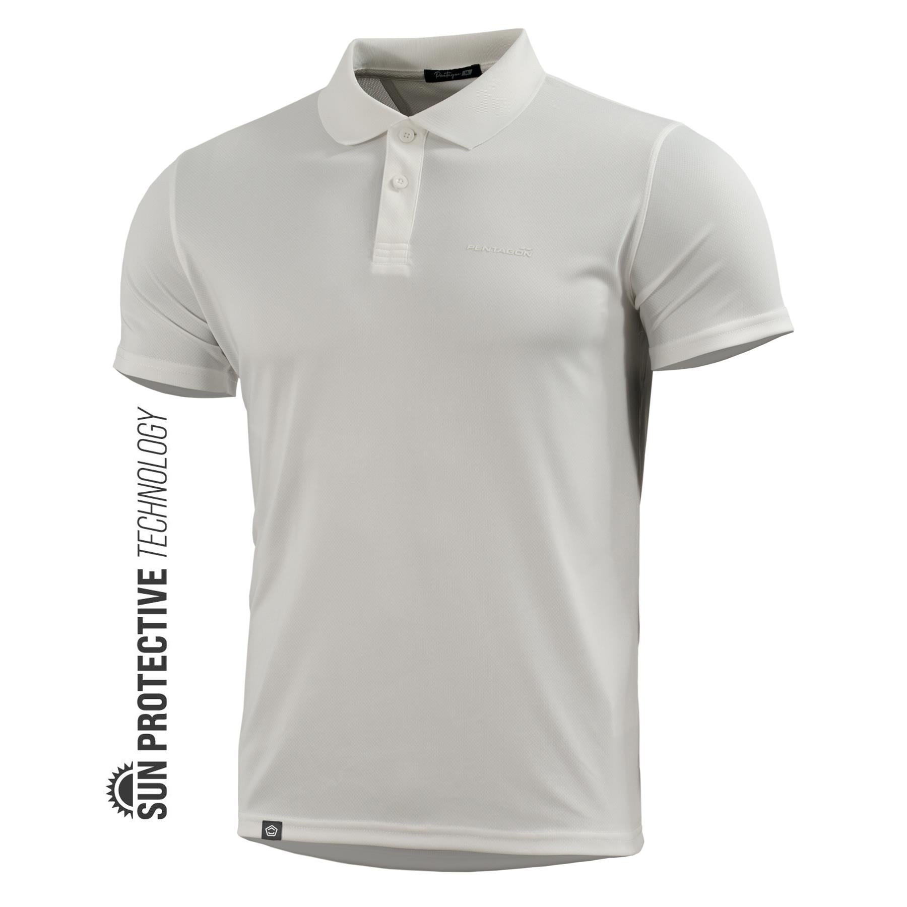 Produs Anassa Polo White Pentagon Tactical - Performanță și Ventilație Optimă în orice Mediu