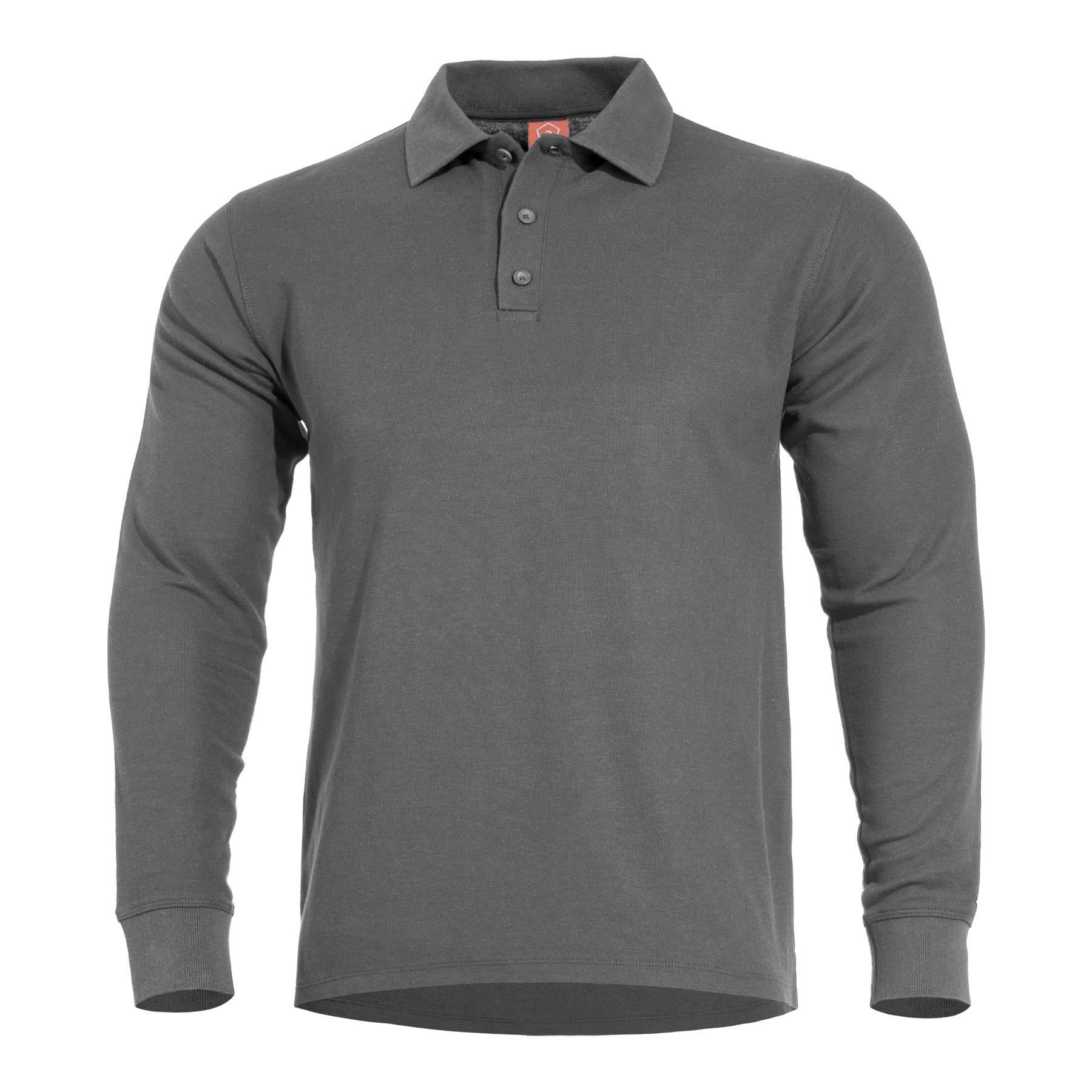 Produs Aniketos Long Polo Wolf-Grey Pentagon Tactical - Performanță și Ventilație Optimă în orice Mediu