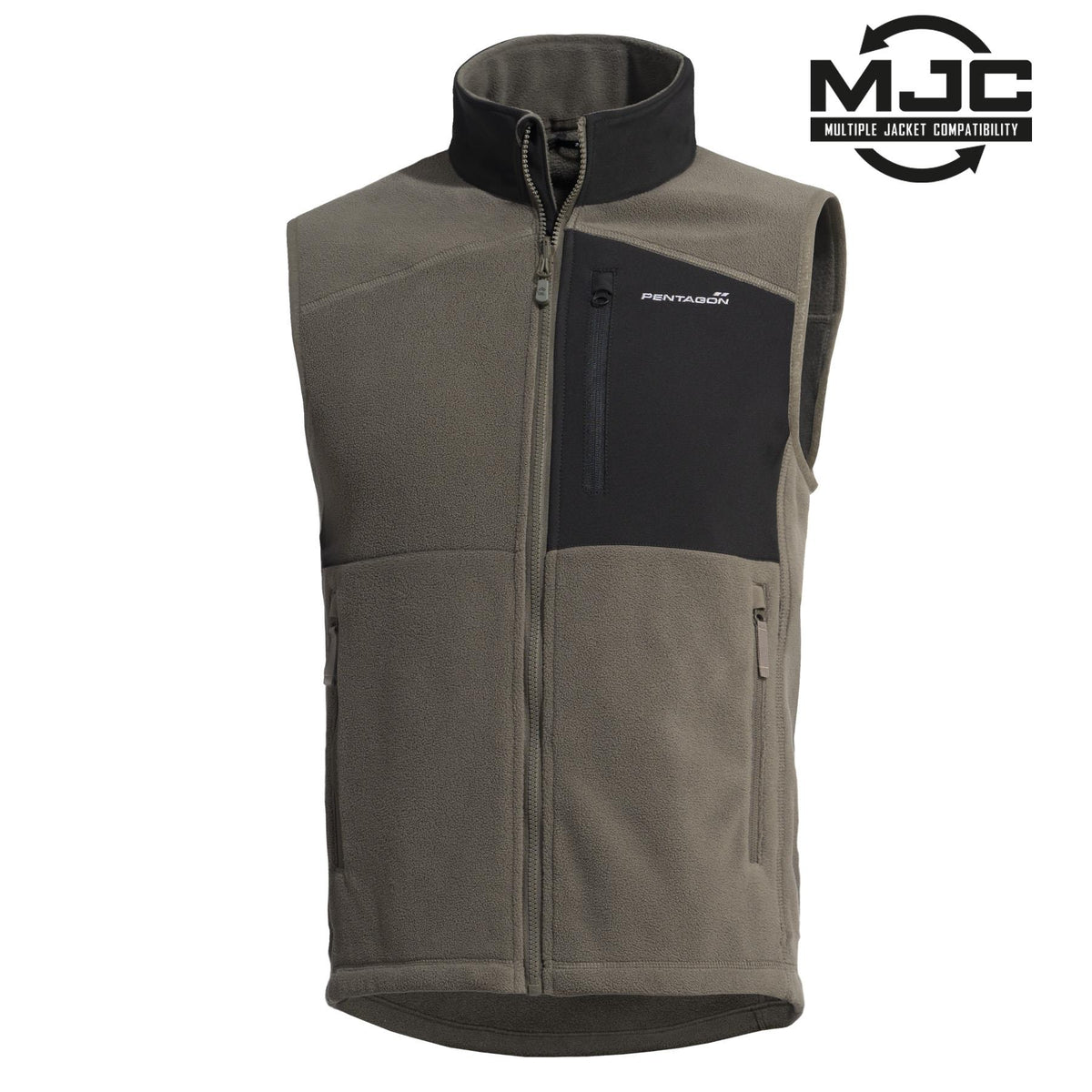 Produs Athos 2.0 Vest RAL7013 Pentagon Tactical - Căldură Excepțională și Confort Tactic