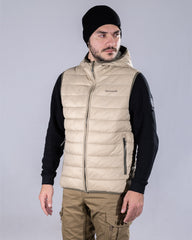 Produs Aurora 2.0 Puffer Hooded Vest Khaki Pentagon Tactical - Căldură Esențială și Libertate de Mișcare