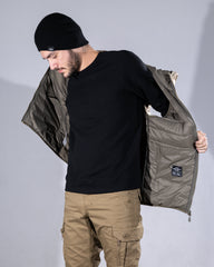 Produs Aurora 2.0 Puffer Hooded Vest Khaki Pentagon Tactical - Căldură Esențială și Libertate de Mișcare