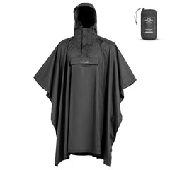 Produs Cloudburst Packable Rain Poncho Black Pentagon Tactical - Protecție Esențială și Portabilitate Maximă