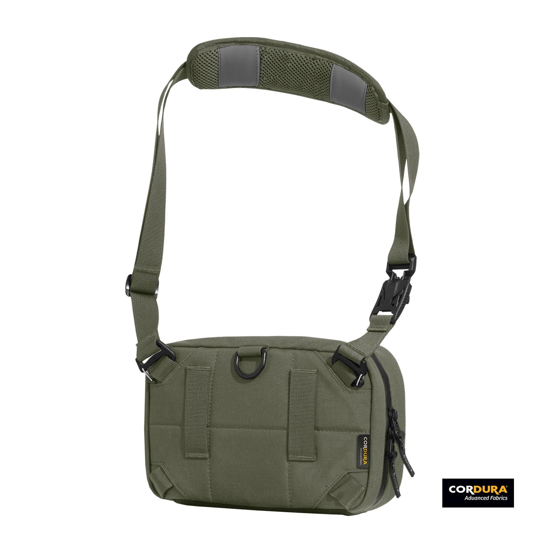 Produs Consul Sling Pouch RAL7013 Pentagon Tactical - Versatilitate Tactică pentru Aventurierul Urban