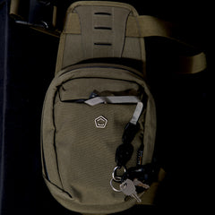 Produs Consul Thigh Pouch RAL7013 Pentagon Tactical - Performanță și Ventilație Optimă în orice Mediu