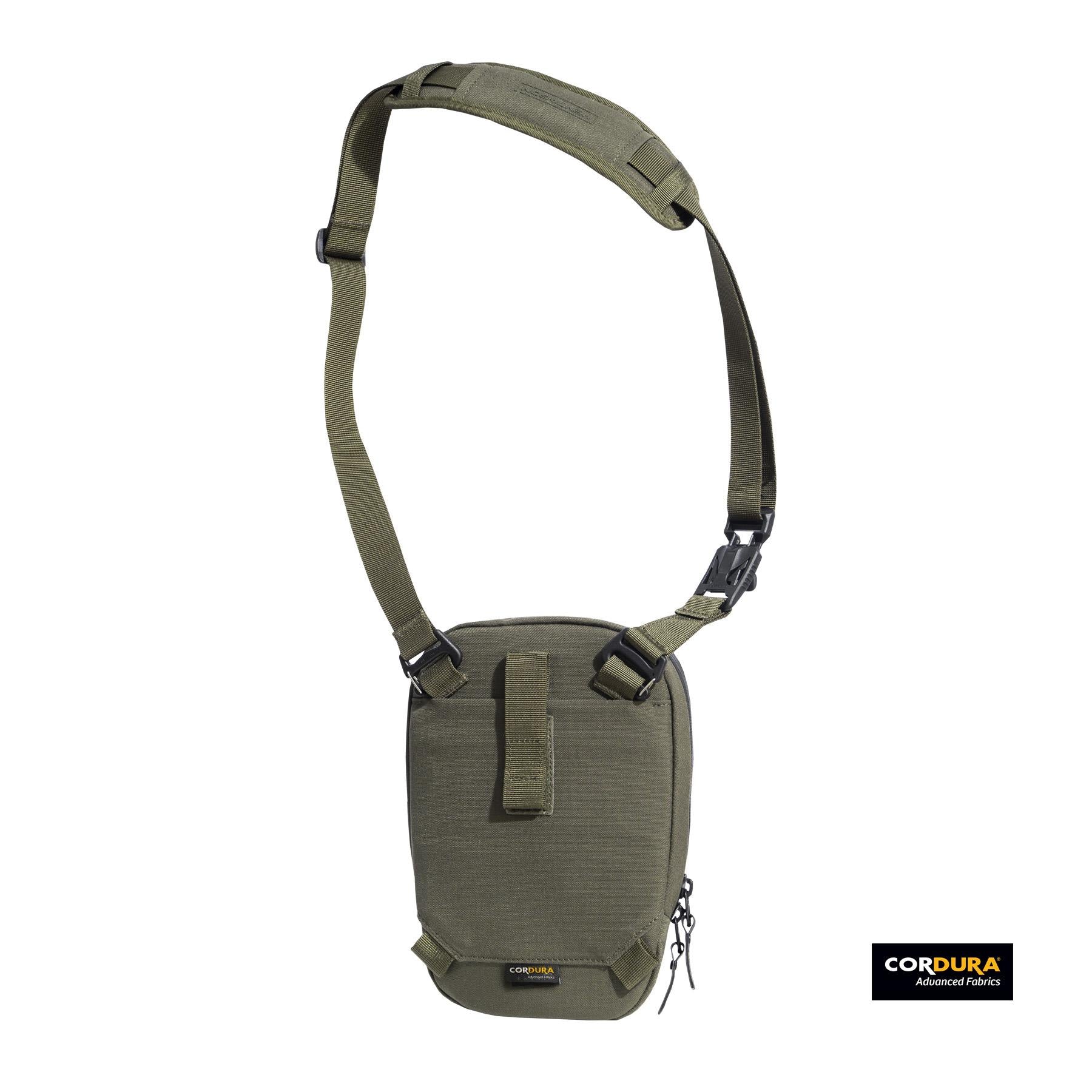Produs Consul Vertical Sling Pouch RAL7013 Pentagon Tactical - Funcționalitate Tactică și Accesibilitate Urbană