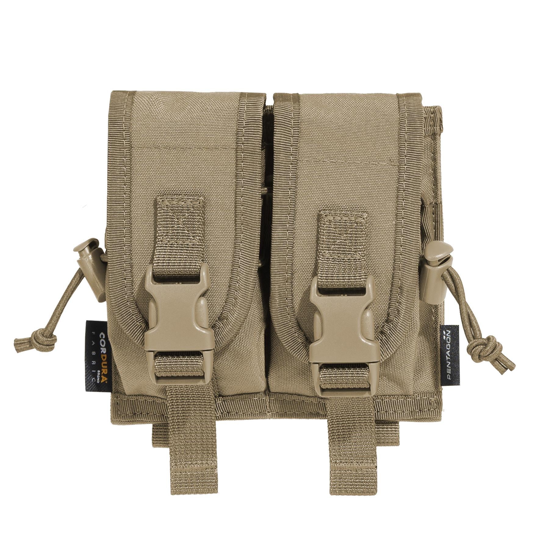 Produs Double Multi Pouch Coyote Pentagon Tactical - Performanță și Ventilație Optimă în orice Mediu