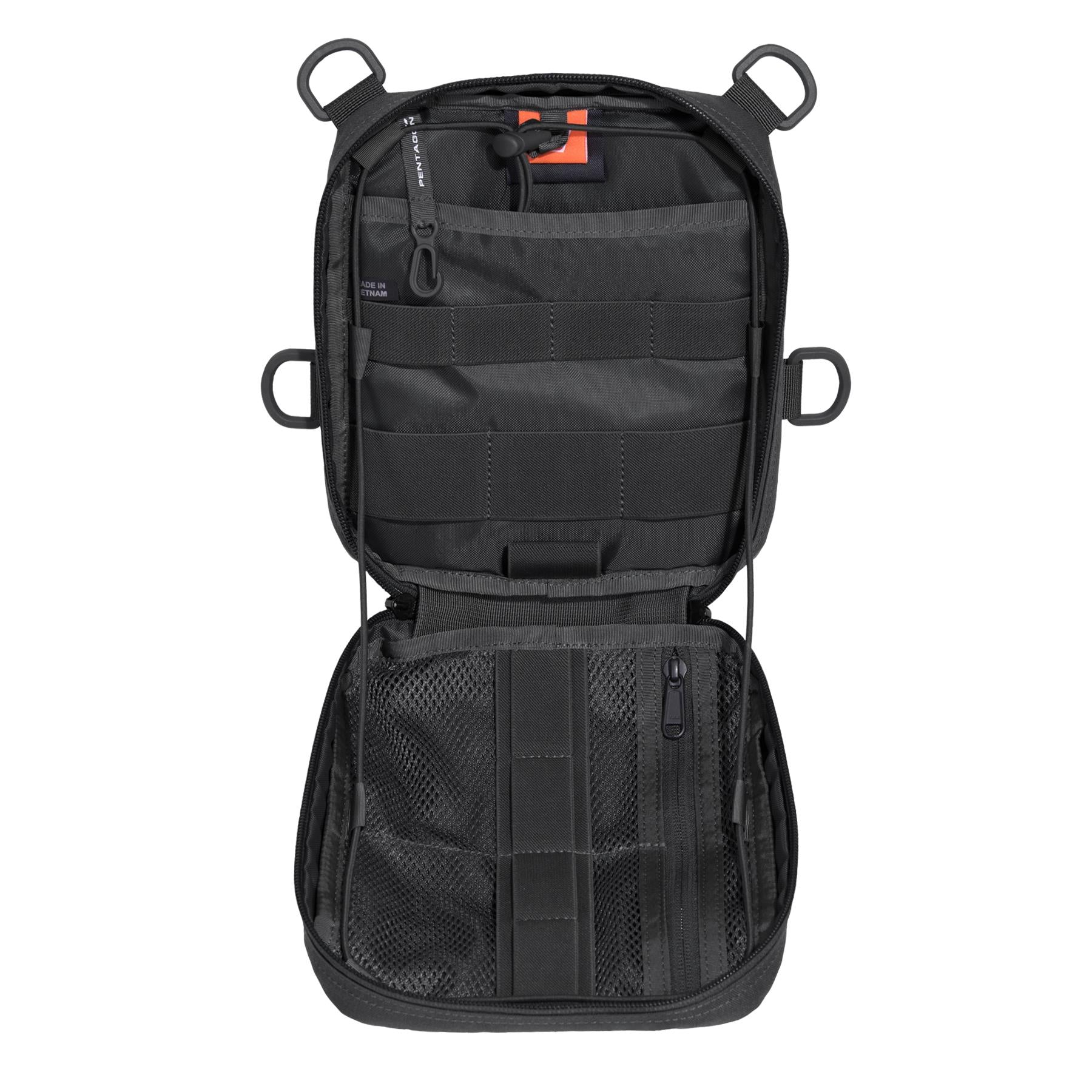 Produs EDC 2.0 Pouch Black Pentagon Tactical - Organizare Esențială și Acces Rapid