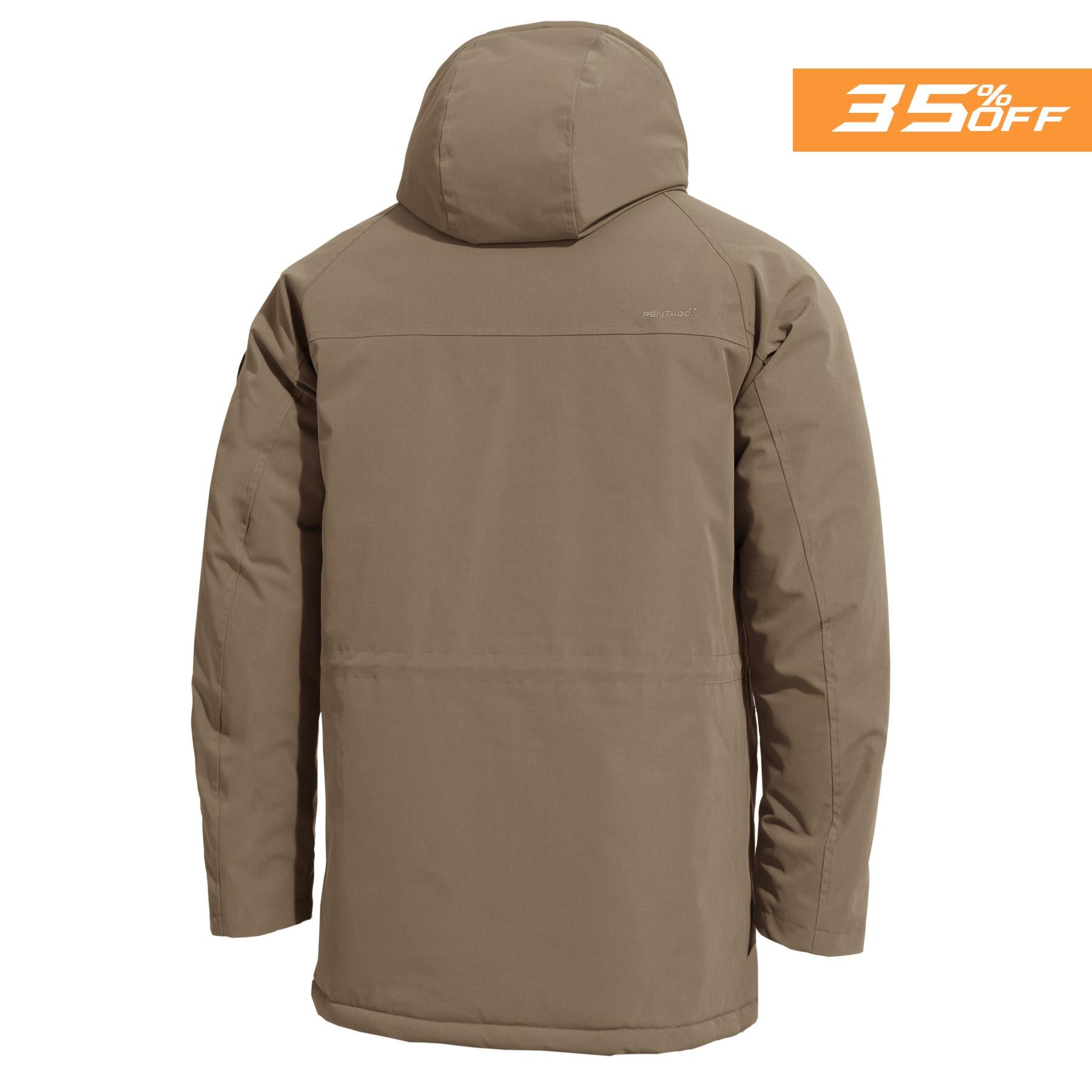 Produs Elements Parka Coyote Pentagon Tactical - Căldură Fiabilă și Stil Adaptabil
