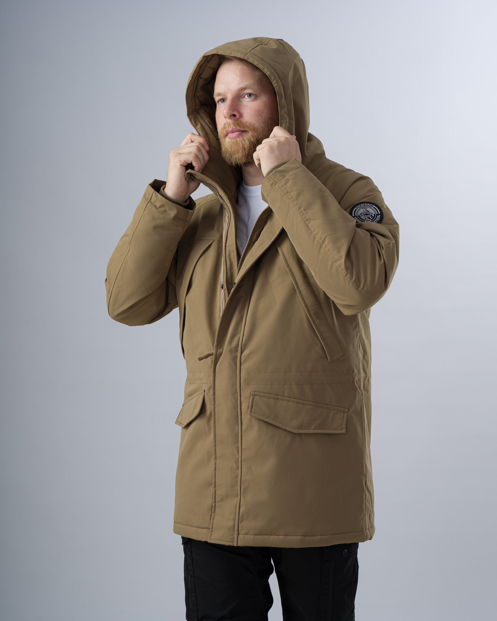Produs Elements Parka Coyote Pentagon Tactical - Căldură Fiabilă și Stil Adaptabil