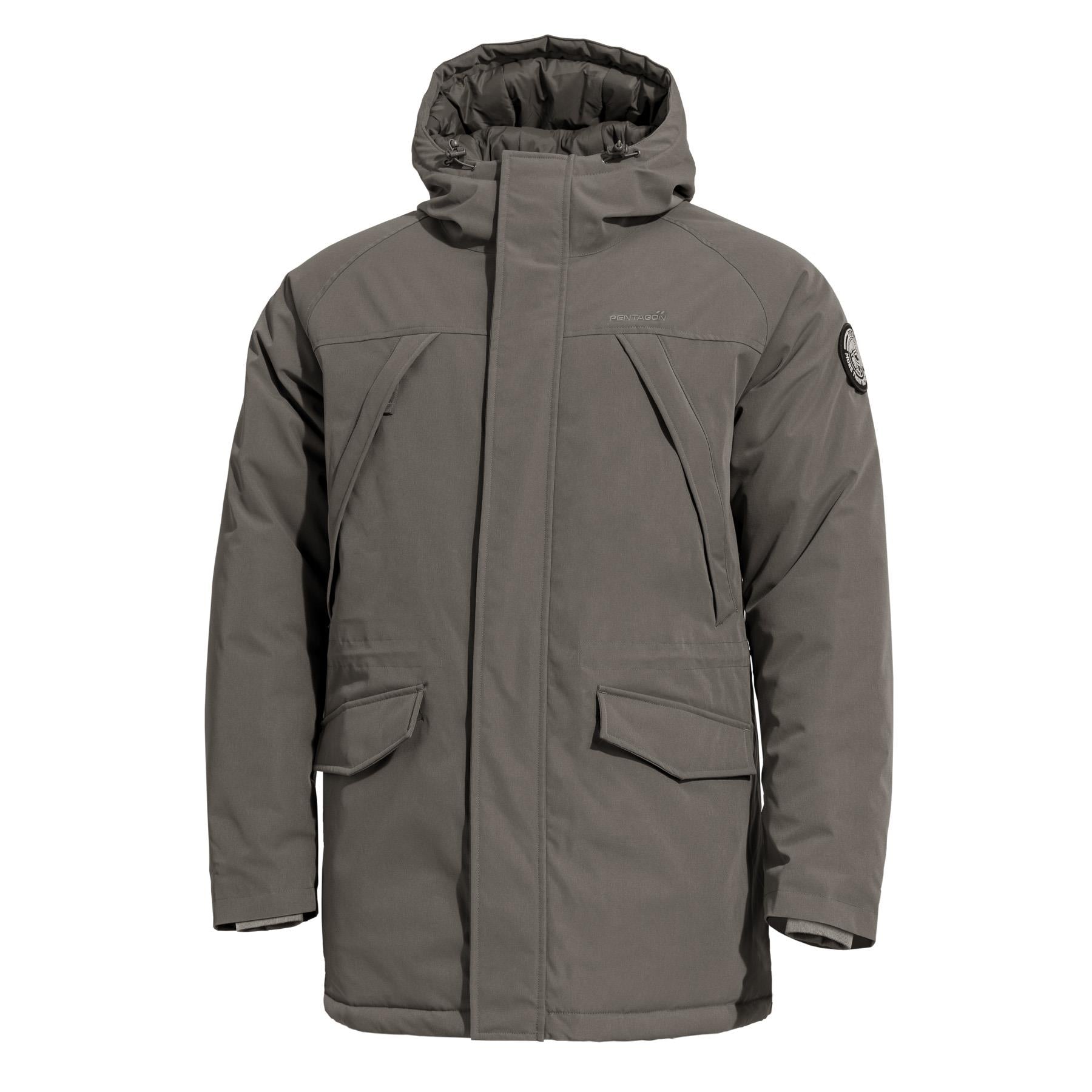 Produs Elements Parka RAL7013 Pentagon Tactical - Căldură Fiabilă și Stil Versatil