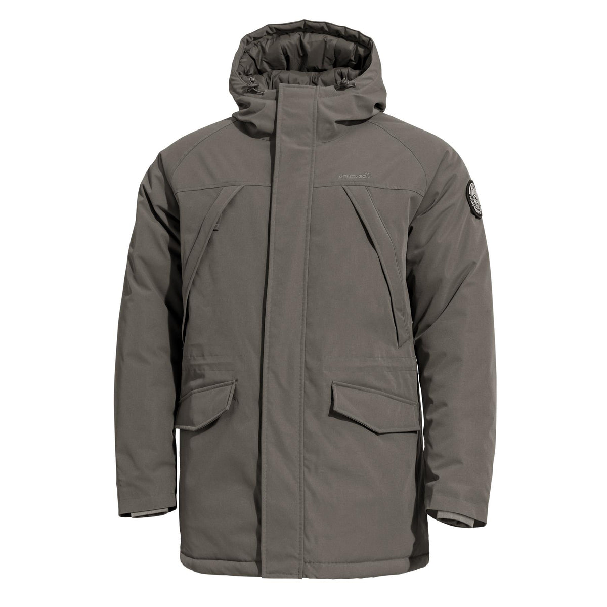 Produs Elements Parka RAL7013 Pentagon Tactical - Căldură Fiabilă și Stil Versatil