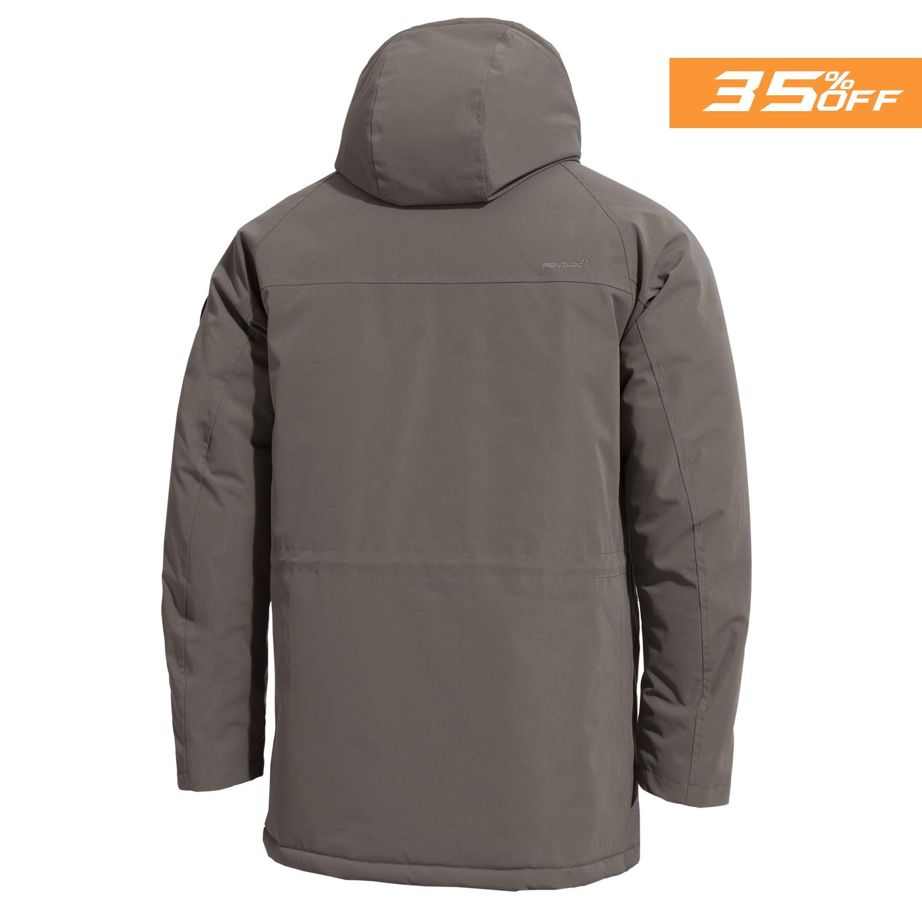 Produs Elements Parka RAL7013 Pentagon Tactical - Căldură Fiabilă și Stil Versatil
