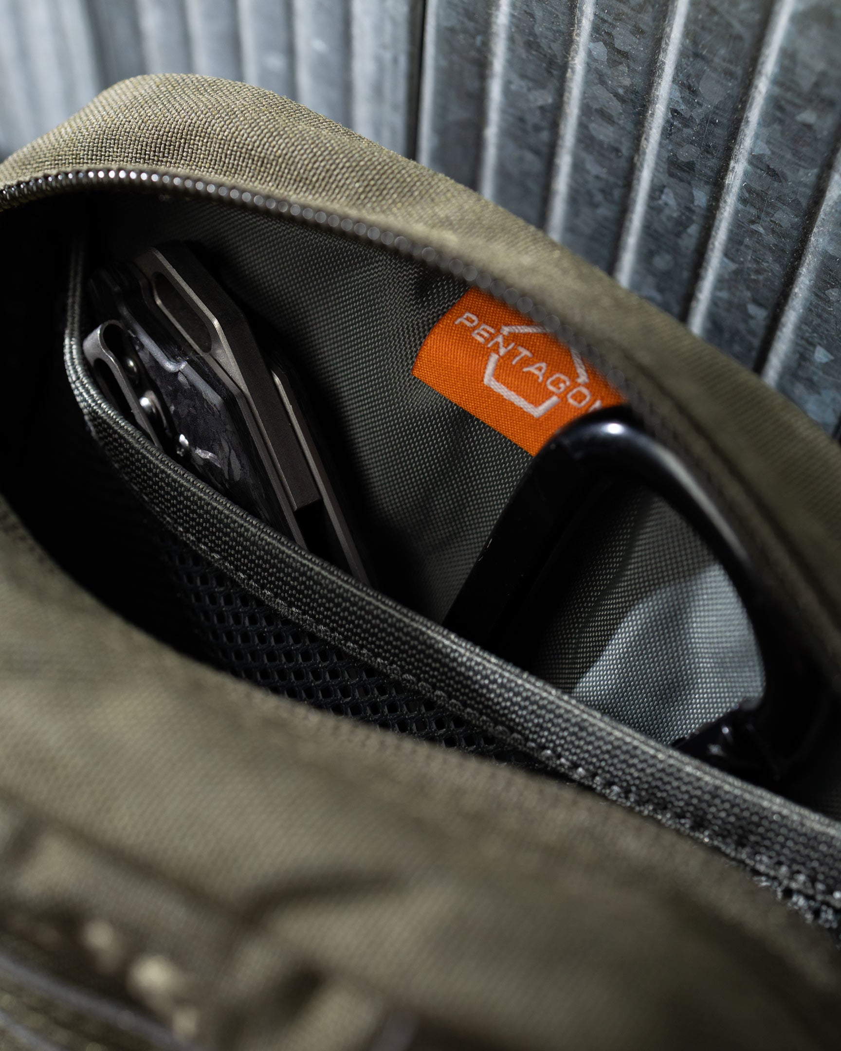 Produs Elpis Pouch 15Χ10 RAL7013 Pentagon Tactical - Performanță și Ventilație Optimă în orice Mediu