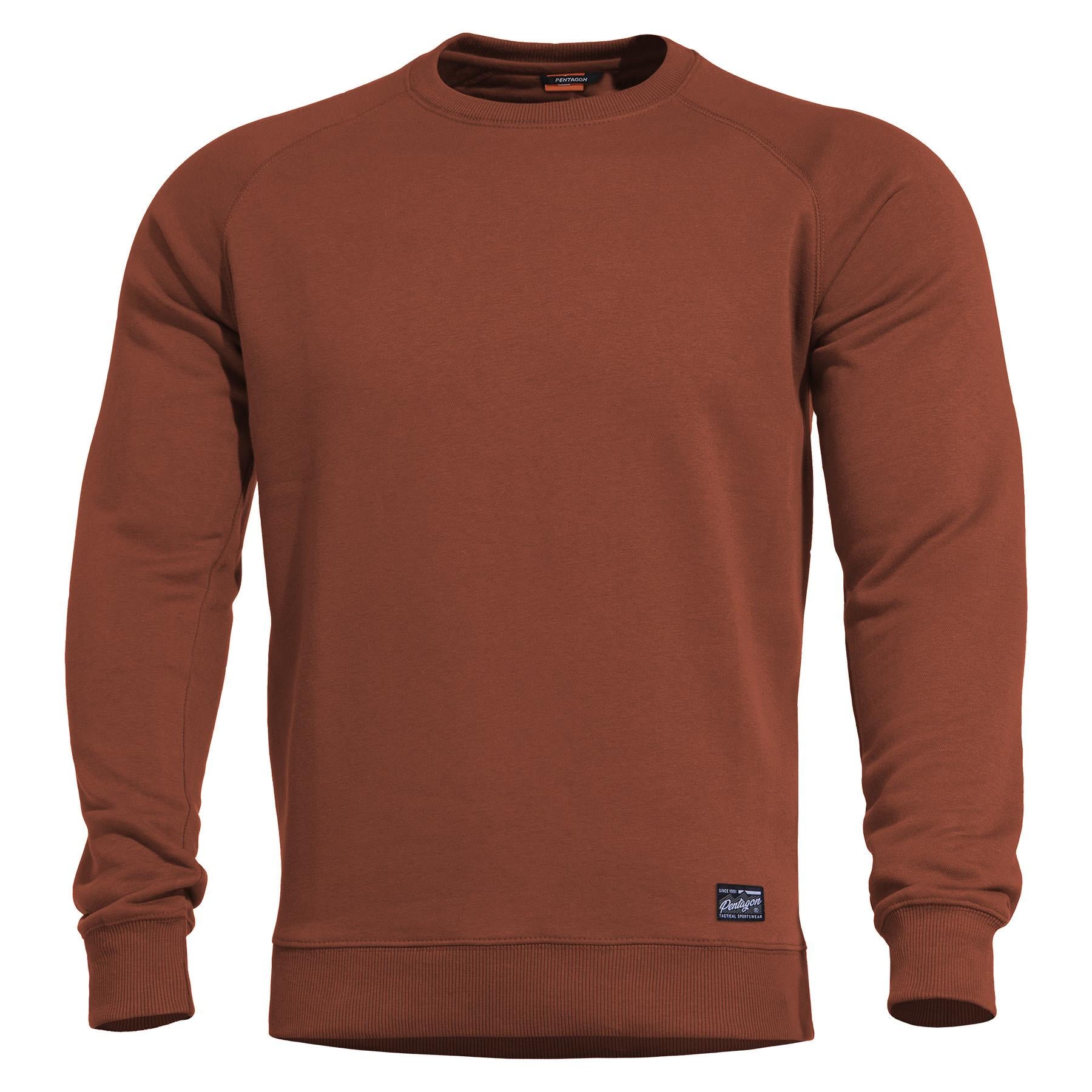 Produs Hawk Sweater "blank" | Maroon Red Pentagon Tactical - Discreție și Confort Urban