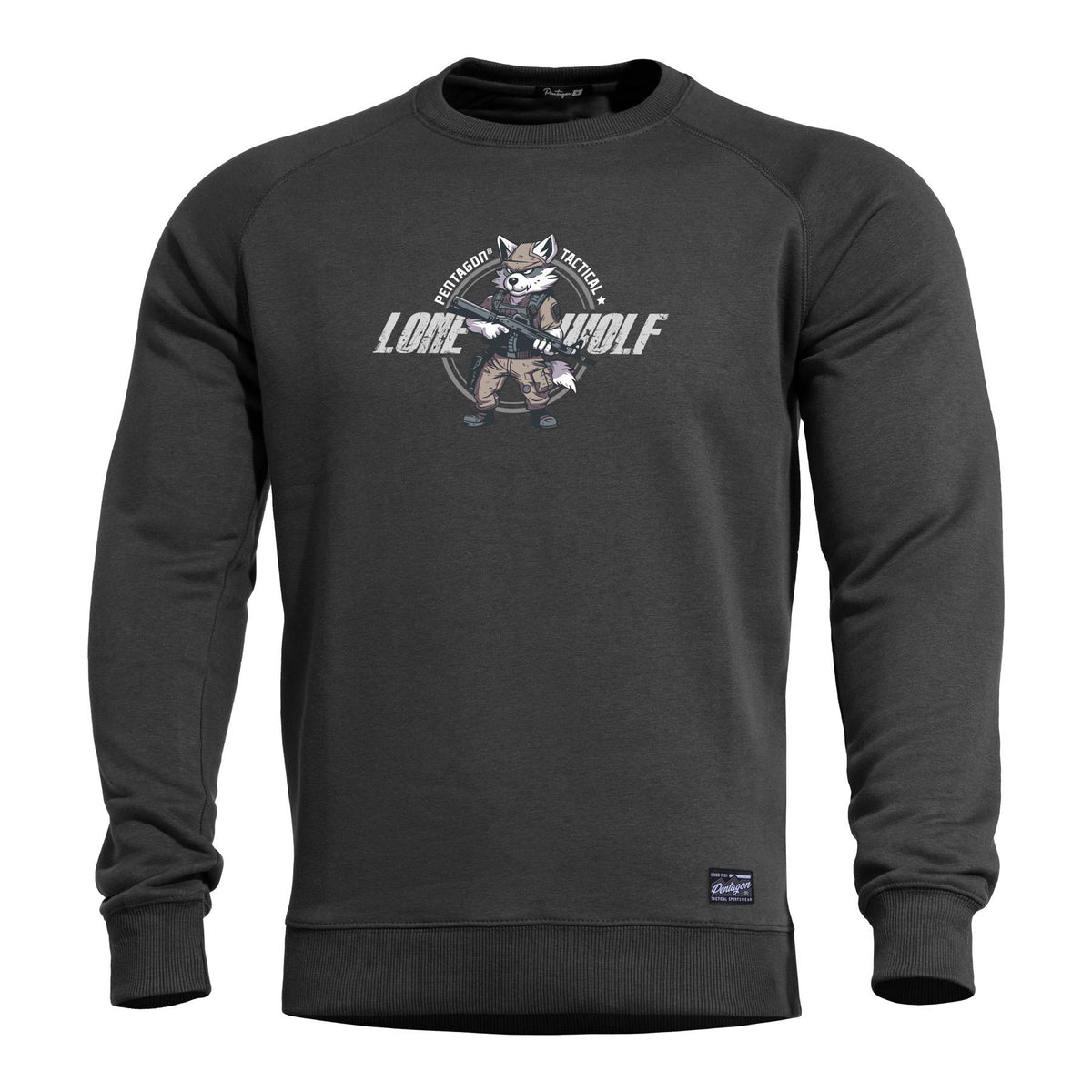 Produs Hawk Sweater "lone Wolf" | -Lo Black Pentagon Tactical - Confort Superior și Rezistență Tactică