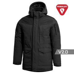 Produs Hcp V2.0 Primaloft® Parka Black Pentagon Tactical - Protecție Absolută în Condiții Extreme