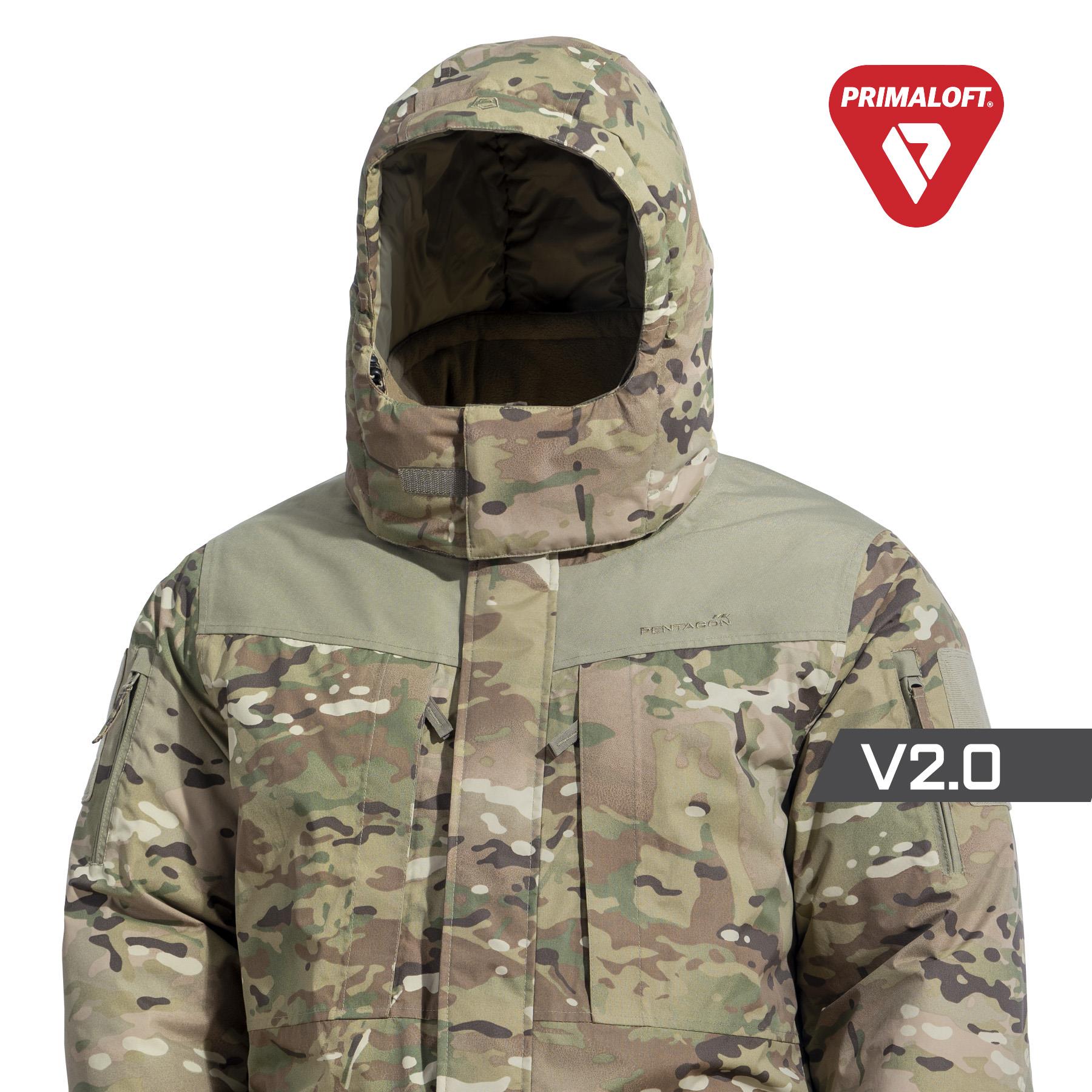 Produs Hcp V2.0 Primaloft® Parka Multicam® -Mc Multicam Pentagon Tactical - Protecție Integrală la Extreme