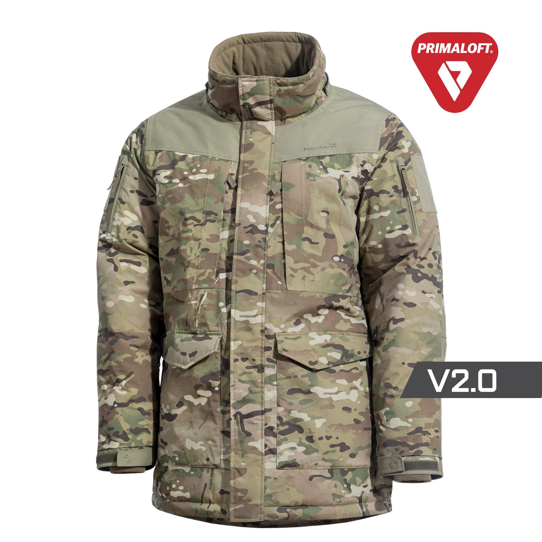 Produs Hcp V2.0 Primaloft® Parka Multicam® -Mc Multicam Pentagon Tactical - Protecție Integrală la Extreme