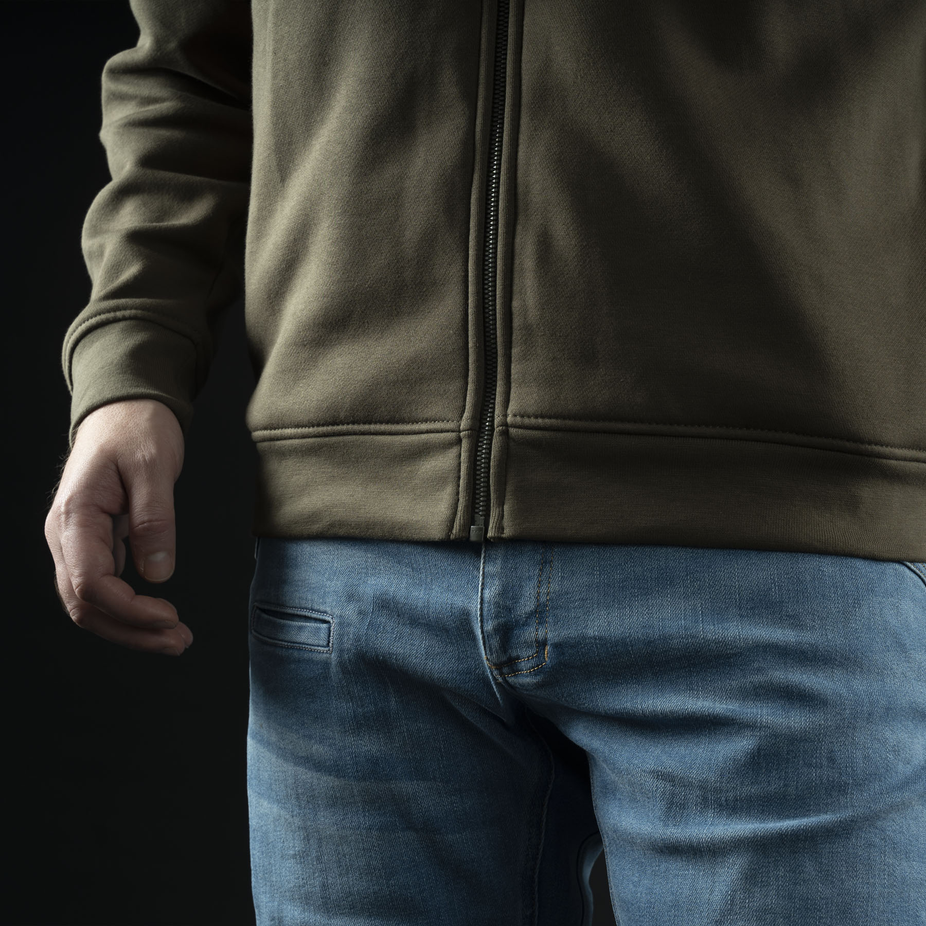Produs Highneck Sweater RAL7013 Pentagon Tactical - Eleganță și Durabilitate Strategică