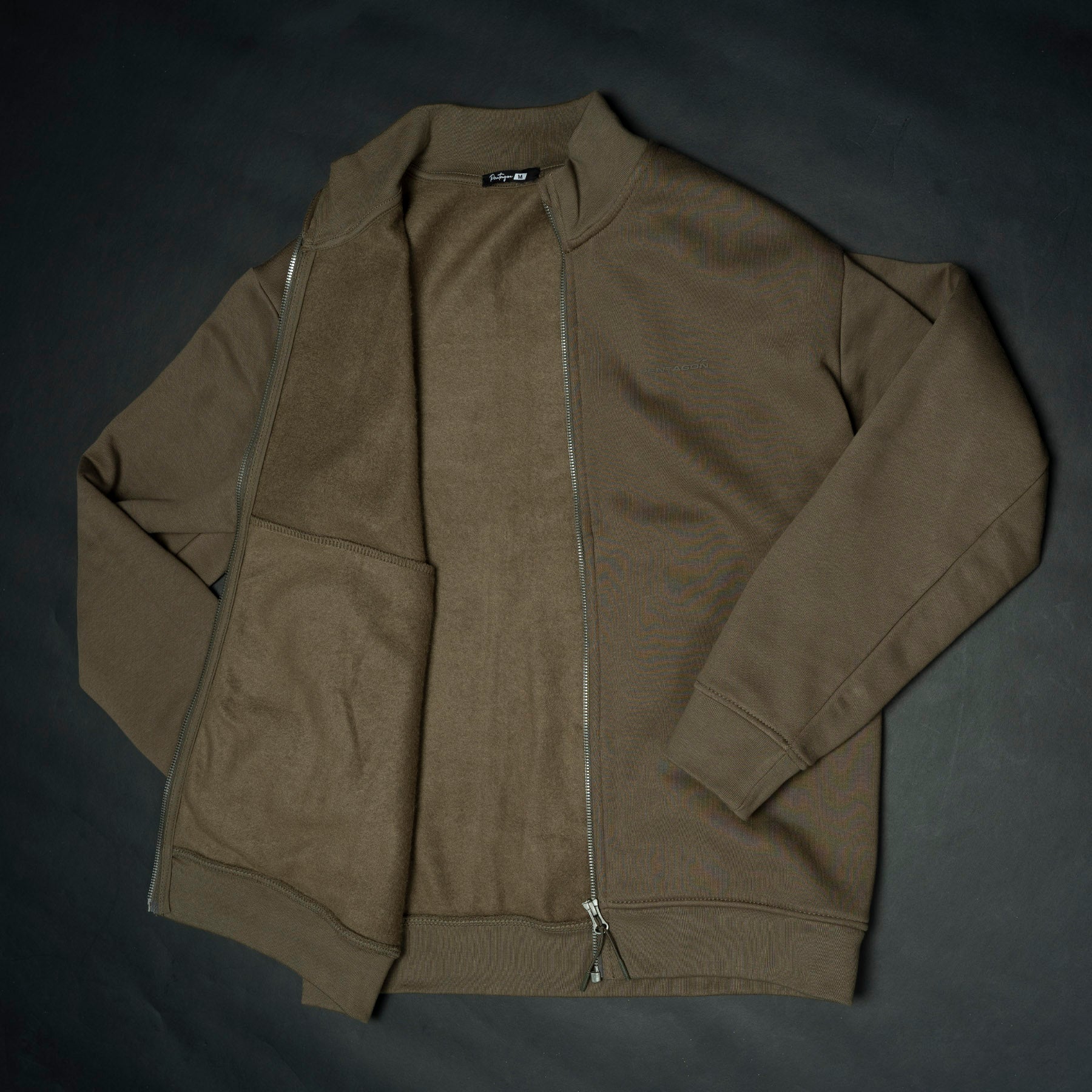 Produs Highneck Sweater RAL7013 Pentagon Tactical - Eleganță și Durabilitate Strategică