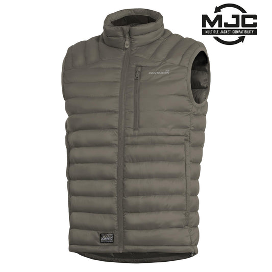 Produs Homer Vest RAL7013 Pentagon Tactical - Versatilitate și Izolație Termică Superioară