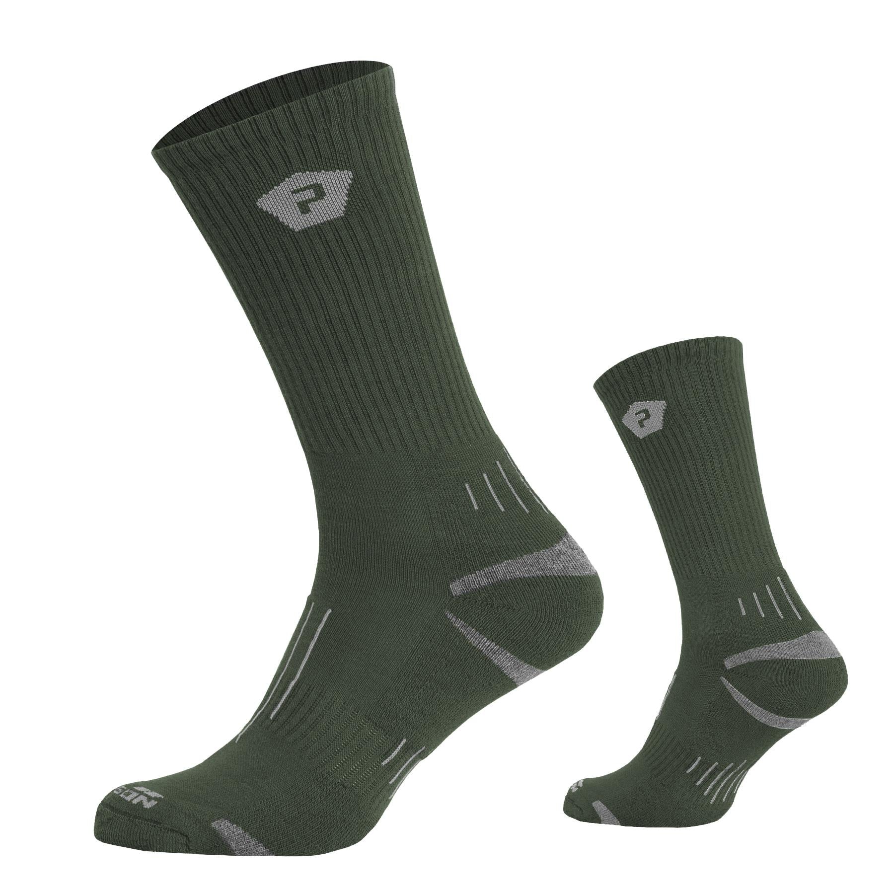 Produs Iris Coolmax® Mid Socks EL14011 Olive Green Pentagon Tactical - Performanță Superioară și Confort Durabil