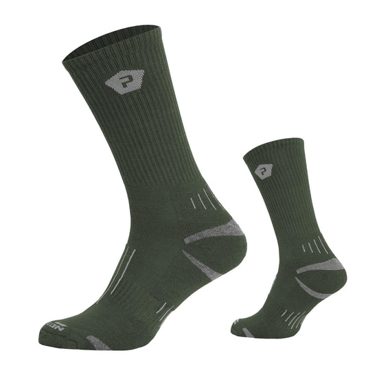 Produs Iris Coolmax® Mid Socks EL14011 Olive Green Pentagon Tactical - Performanță Superioară și Confort Durabil