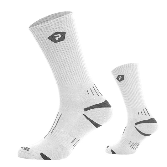 Produs Iris Coolmax® Mid Socks EL14011 White Pentagon Tactical - Confort și Performanță Superioră