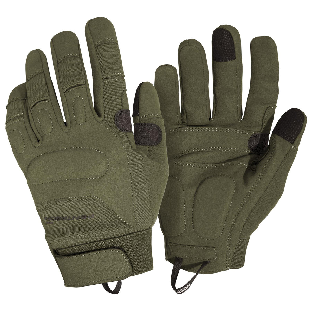Produs Karia Gloves P20027 Olive Green Pentagon Tactical - Protecție și Adresabilitate Superioară