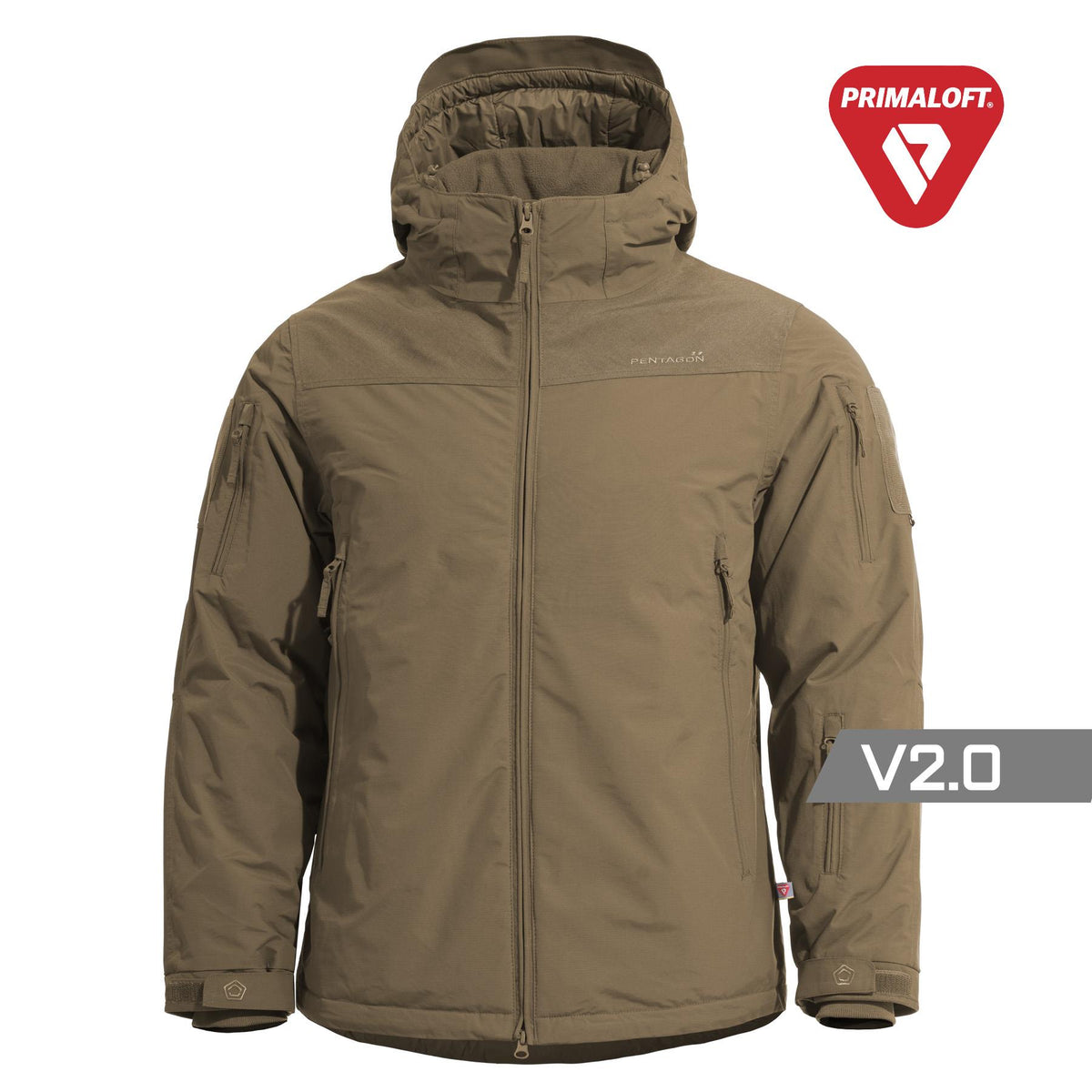 Produs Lcp V2.0 Primaloft® Parka Coyote Pentagon Tactical - Căldură Supremă și Protecție în Medii Ostile