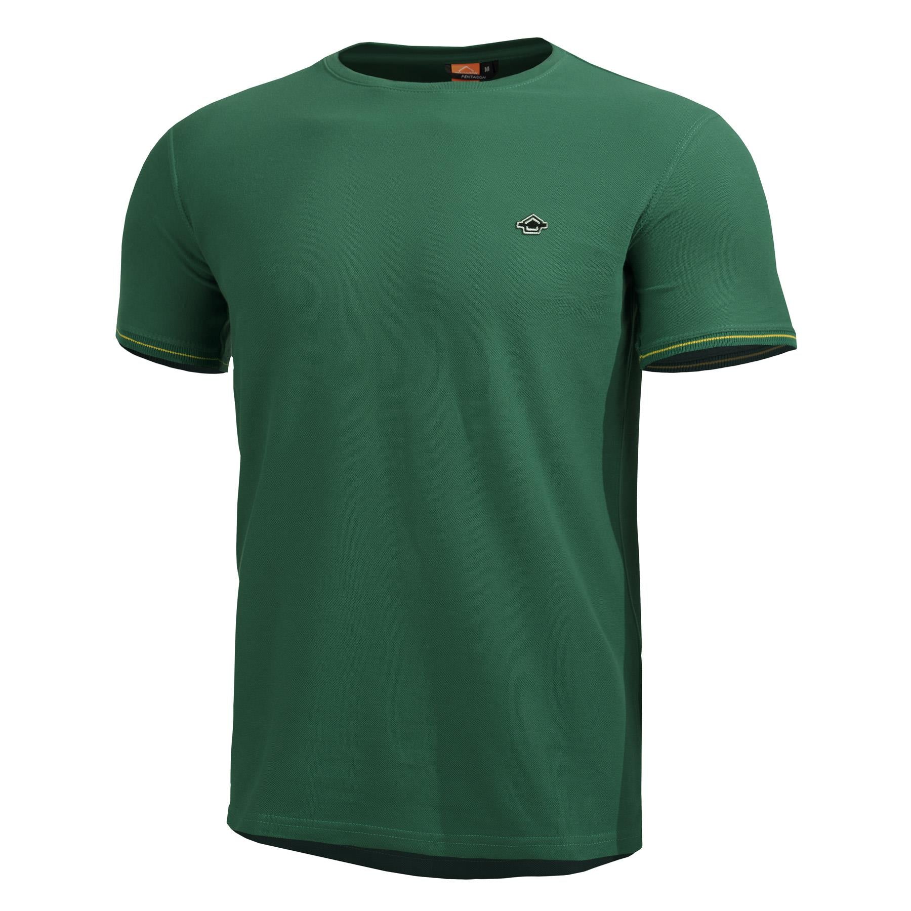 Produs Levantes Crewneck Stripes -Str Springbok Green Pentagon Tactical - Performanță și Ventilație Optimă în orice Mediu