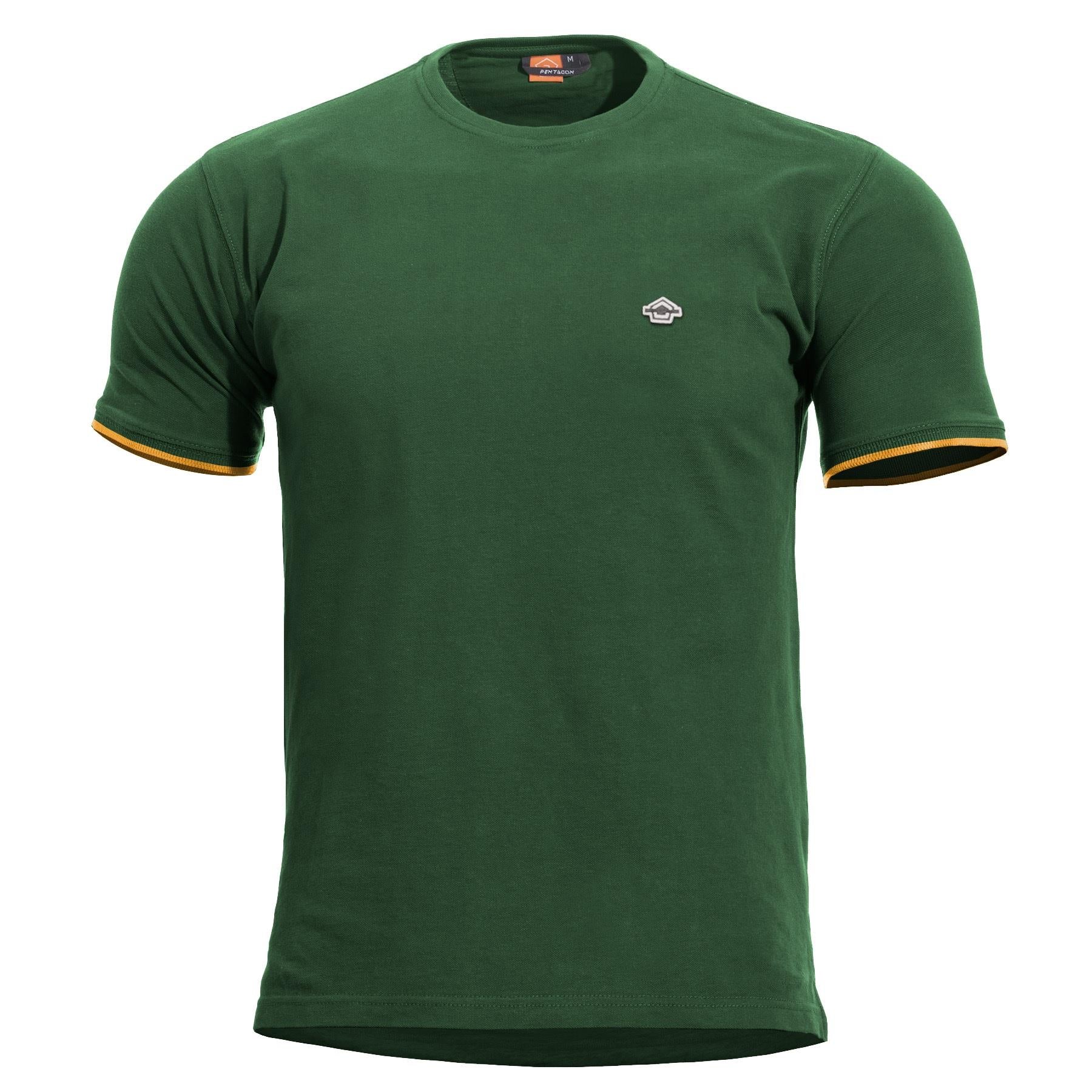 Produs Levantes Crewneck Stripes -Str Springbok Green Pentagon Tactical - Performanță și Ventilație Optimă în orice Mediu