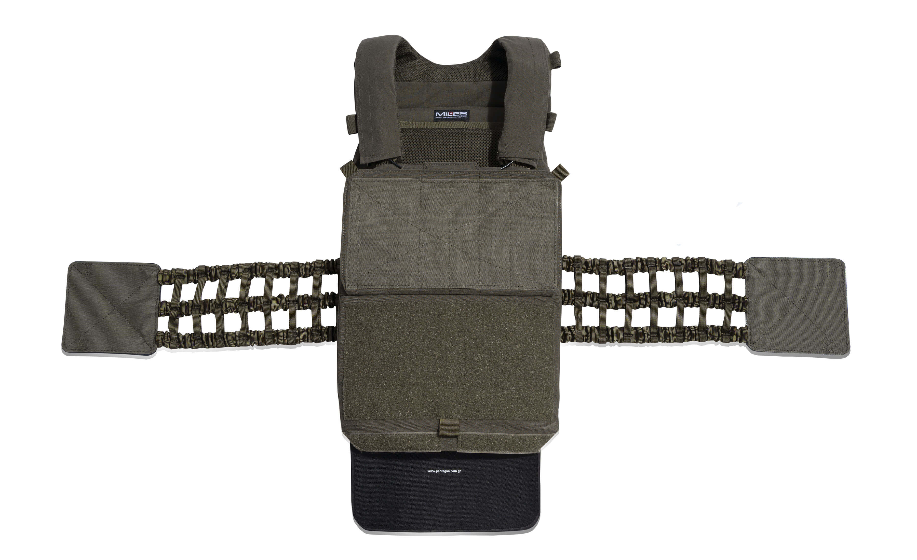 Produs Milon Plate Carrier MK2 RAL7013 Pentagon Tactical - Performanță și Ventilație Optimă în orice Mediu