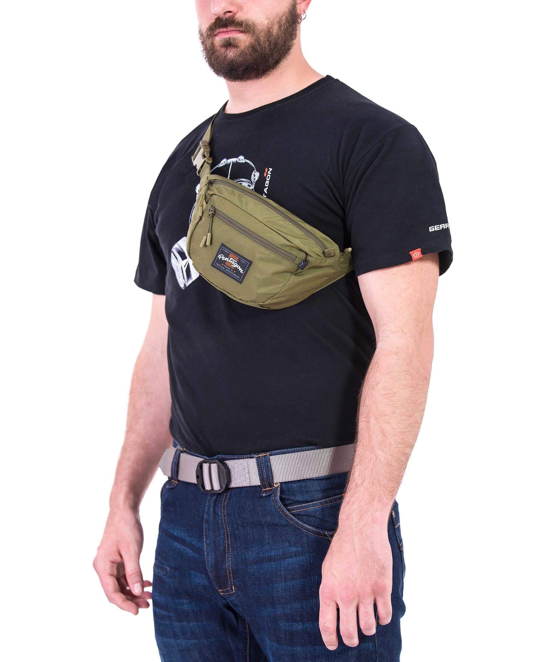 Produs Minor Travel Pouch | Olive Green Pentagon Tactical - Organizare Inteligentă și Rezistență Superioară