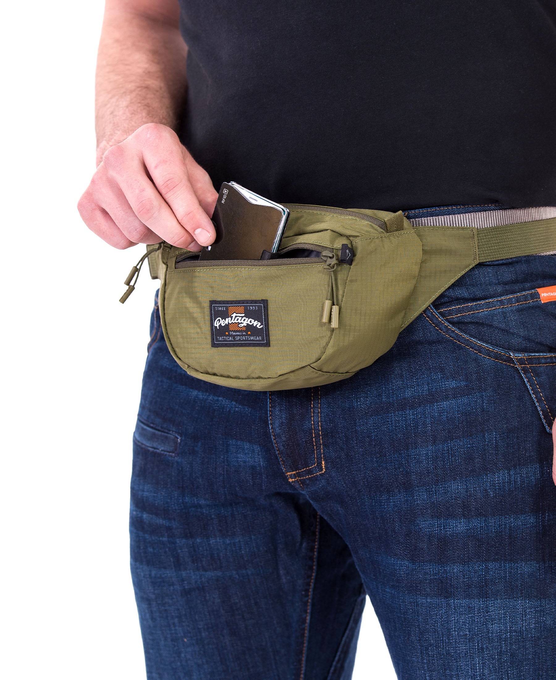 Produs Minor Travel Pouch | Olive Green Pentagon Tactical - Organizare Inteligentă și Rezistență Superioară