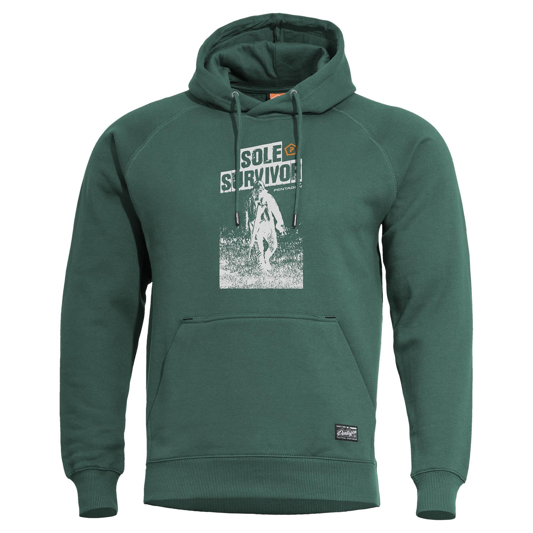 Produs Phaeton Hood Sweater | -Ss Springbok Green Pentagon Tactical - Performanță și Ventilație Optimă în orice Mediu