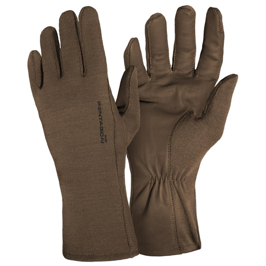 Produs Pilot Nomex® Gloves - Long P20011 Coyote Pentagon Tactical - Protecție și Aderență Superioară