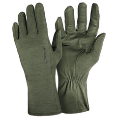 Produs Pilot Nomex® Gloves - Long P20011 Olive Green Pentagon Tactical - Protecție Inerentă și Aderență Superioară