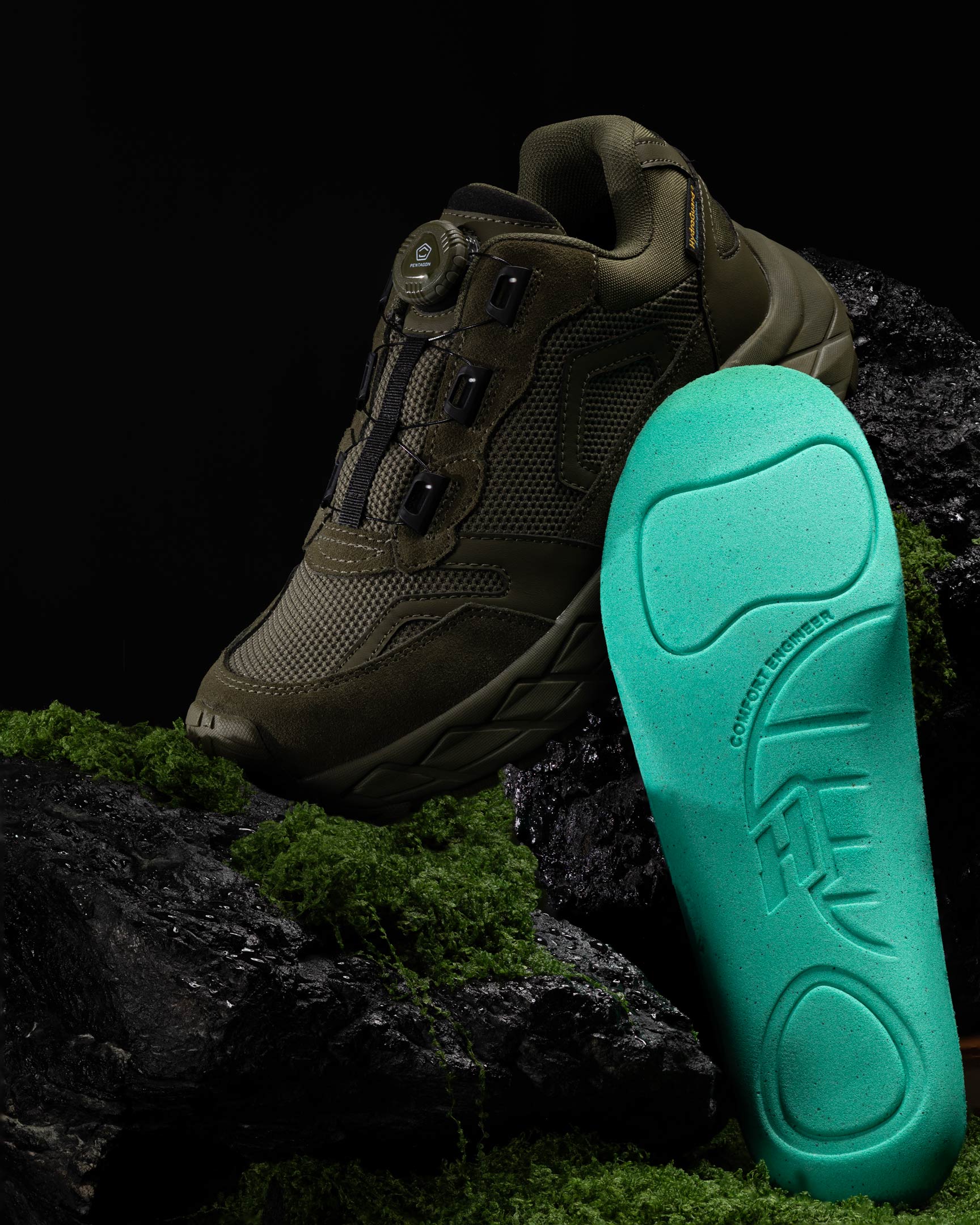 Produs Python Sneakers Freelock® Edition -Flk RAL7013 Pentagon Tactical - Versatilitate și Rezistență în orice Misiune